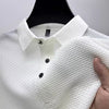Shorts Lapel T-shirt Men's Short-sleeved Business Casual T-shirt Men's Polo Shirt