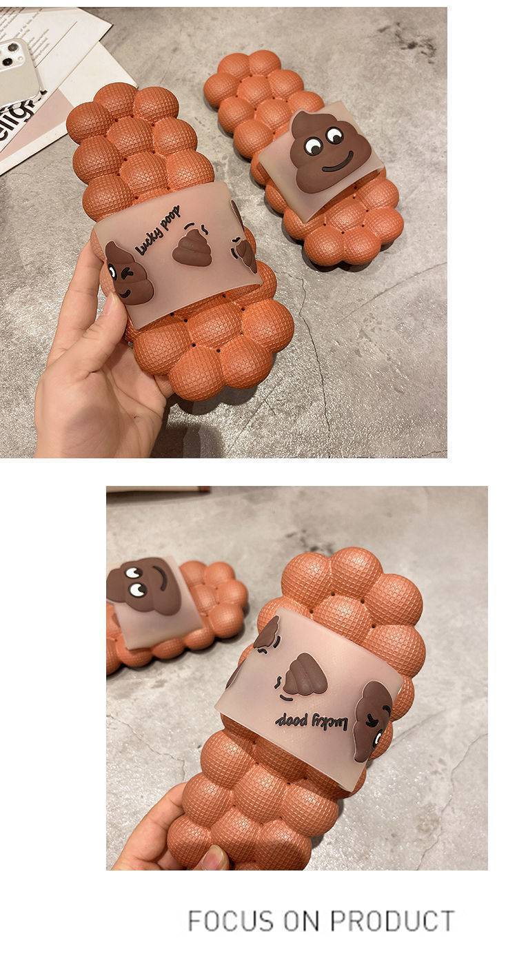 Trendy Lychee Slippers Mesh Slippers Women