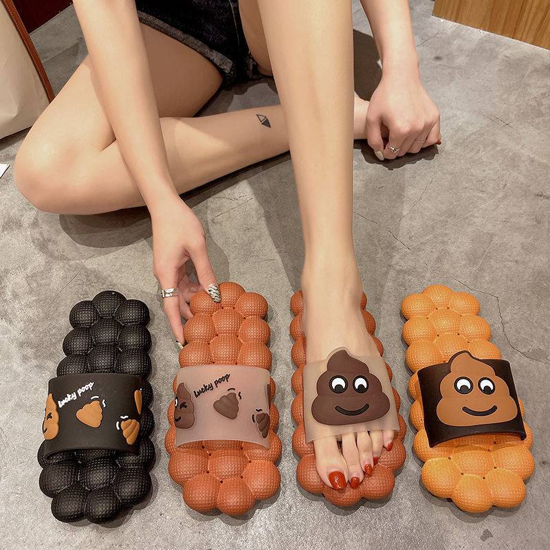 Trendy Lychee Slippers Mesh Slippers Women