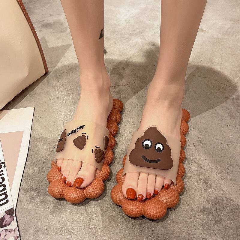 Trendy Lychee Slippers Mesh Slippers Women