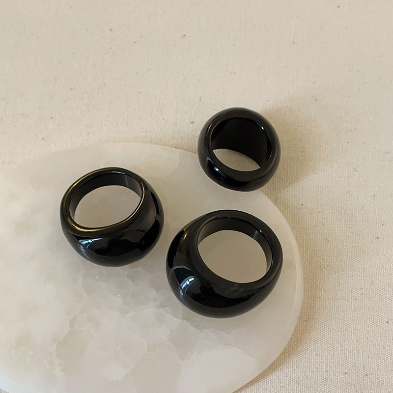 Fashionable Elegant All-match Earrings Ring