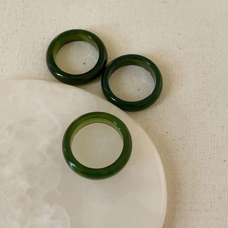 Fashionable Elegant All-match Earrings Ring