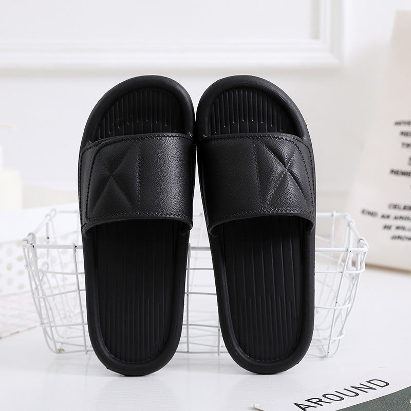 Lightweight Couple Men's Home Indoor Soft-soled Sandals And Slippers Women